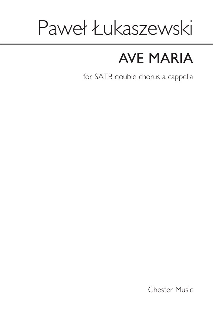 Ave Maria Satb